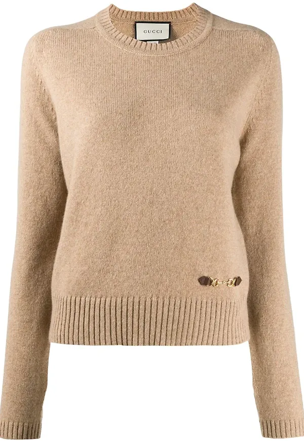Gucci Horsebit tröja - Brun