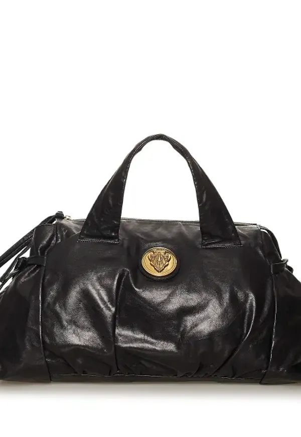 Gucci Hysteria Leather Tote Bag