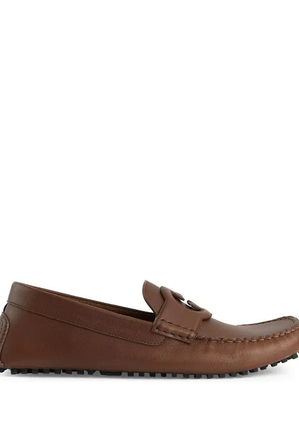 Gucci Interlocking G bilskor - Brun