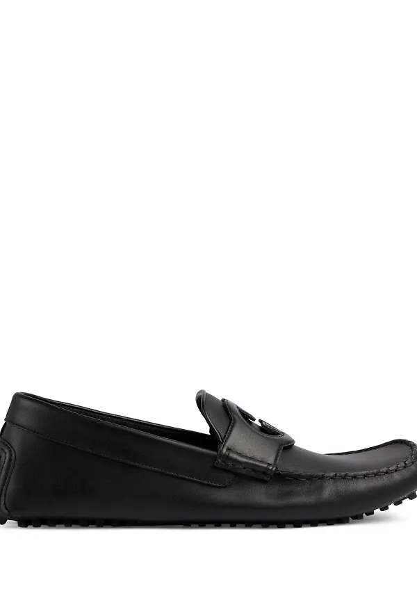 Gucci Interlocking G bilskor - Svart