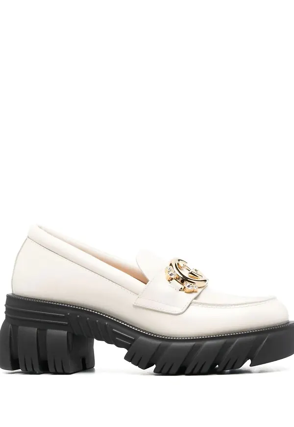 Gucci Interlocking G loafers - Neutral