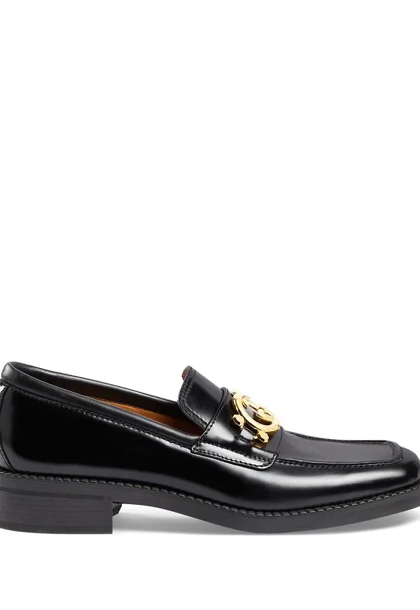 Gucci Interlocking G loafers - Svart