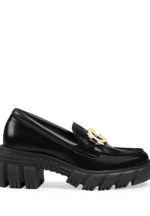 Gucci Interlocking G loafers - Svart