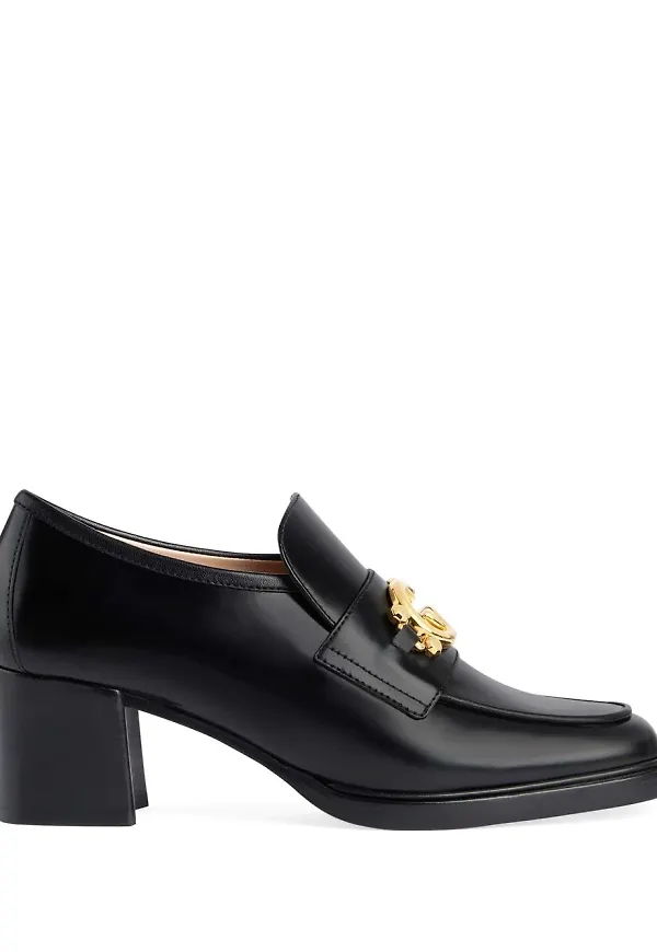 Gucci Interlocking G loafers - Svart