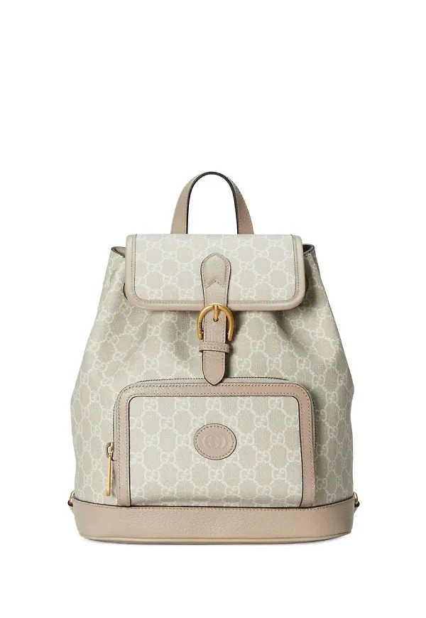Gucci Interlocking G ryggsäck - Vit