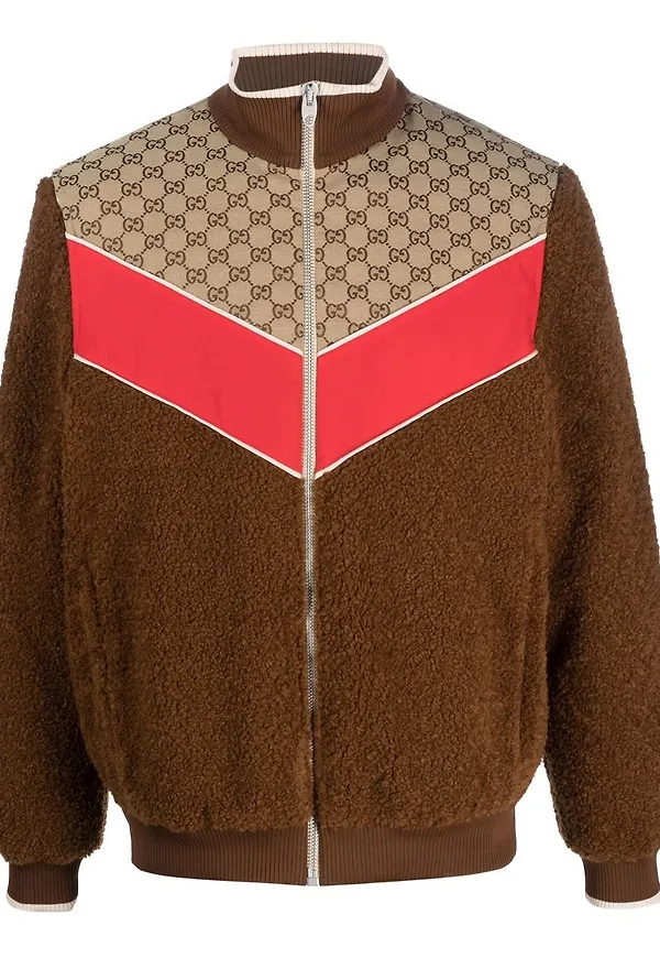 Gucci jacka med monogram - Brun