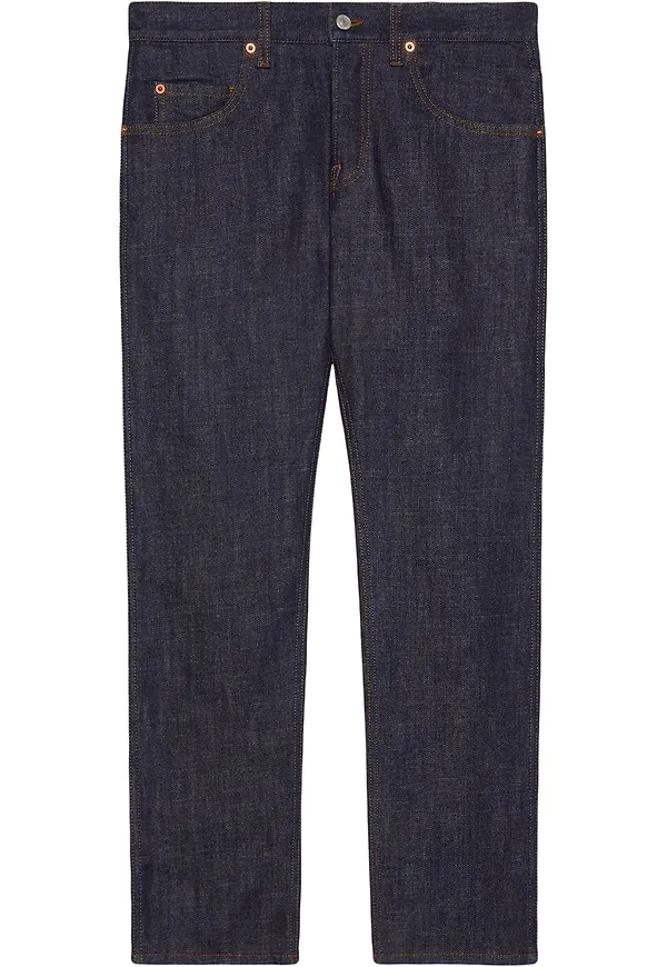 Gucci jeans med raka ben - Blå