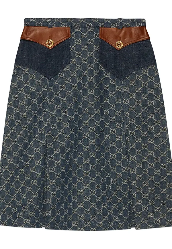 Gucci jeanskjol - Blå