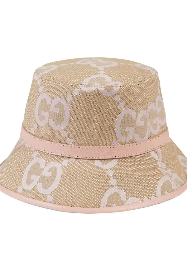 Gucci Jumbo GG fiskehatt - Rosa