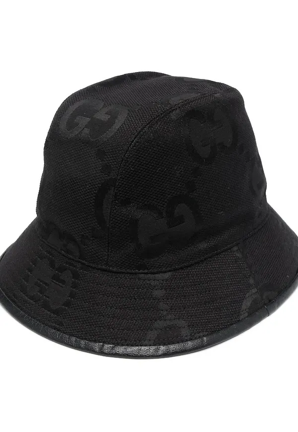 Gucci Jumbo GG fiskehatt - Svart
