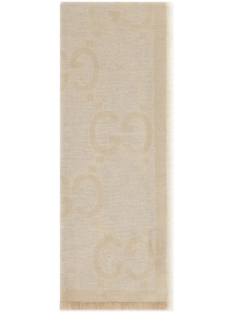 Gucci Jumbo GG halsduk - Neutral