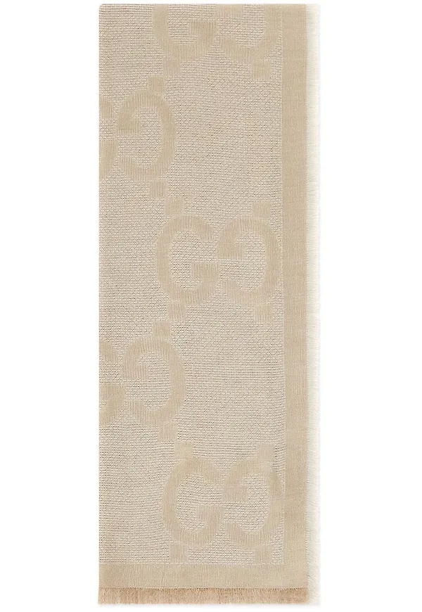 Gucci Jumbo GG halsduk - Neutral