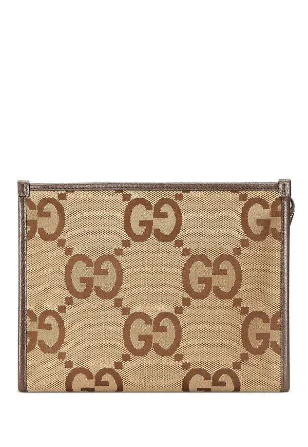 Gucci Jumbo GG pouch - Neutral