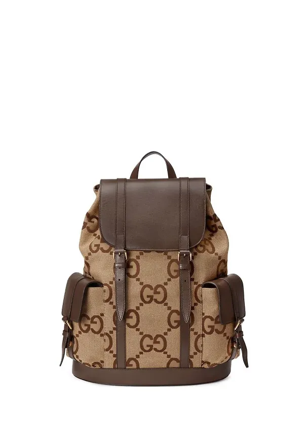 Gucci Jumbo GG ryggsäck - Brun