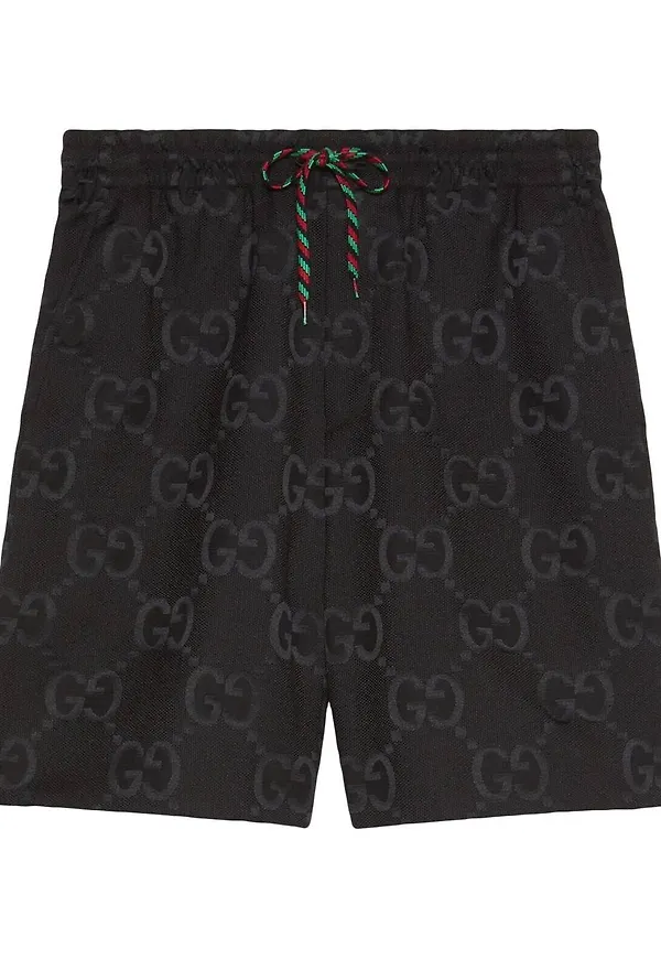 Gucci Jumbo GG shorts - Svart