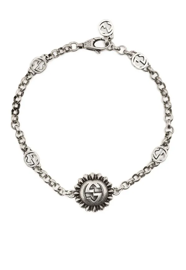 Gucci kedjearmband - Silverfärgad