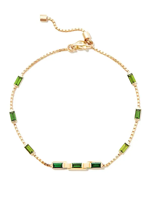 Gucci Link to Love armband i 18K gult guld med logotyp - Guldfärgad