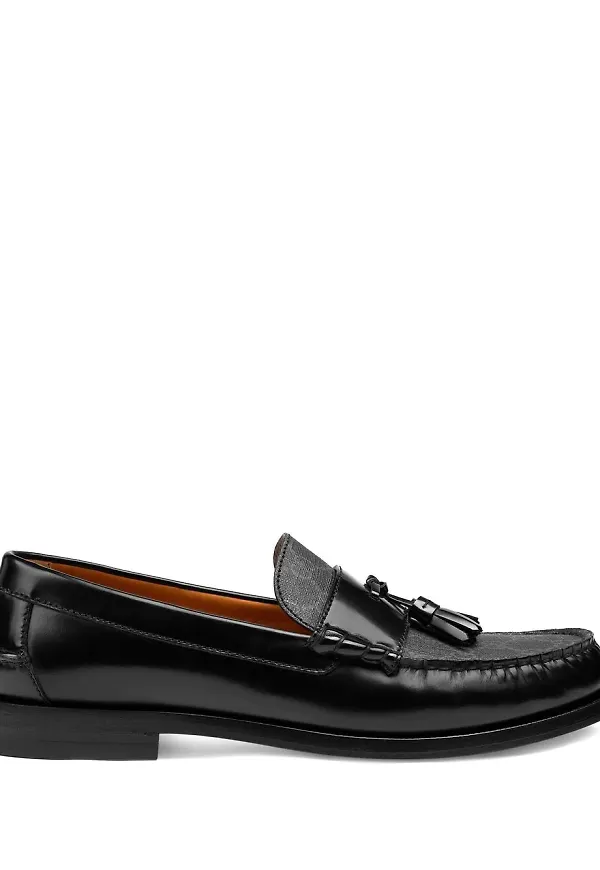 Gucci loafers med tofsdetalj - Svart