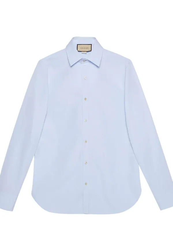 Gucci långärmad skjorta - Blå