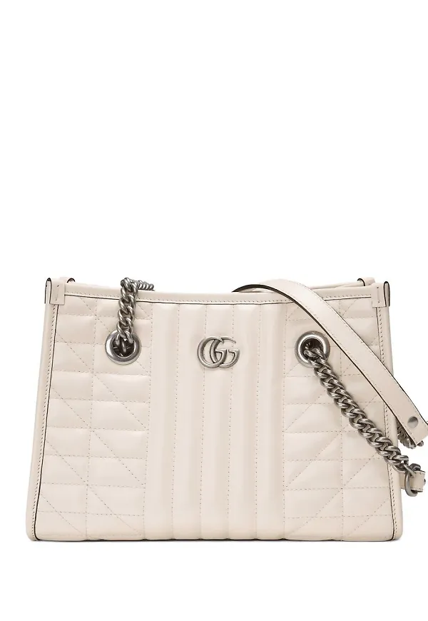 Gucci Marmont totebag - Vit