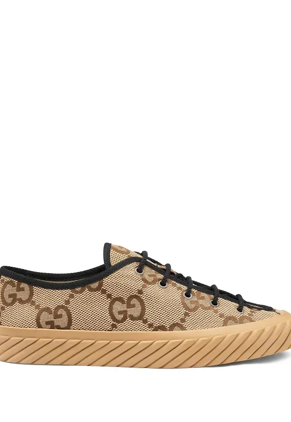 Gucci Maxi GG låga sneakers - Neutral