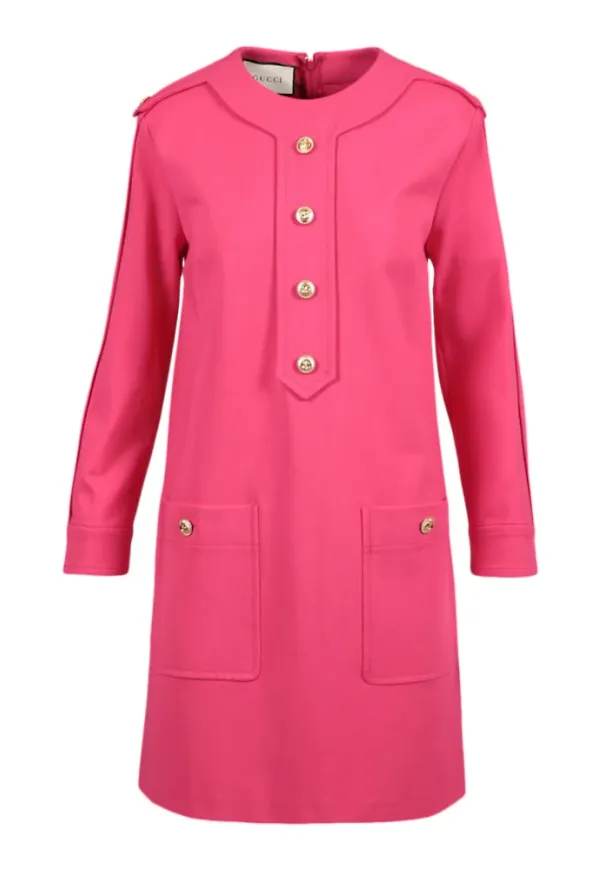 Gucci Midi kjol Rosa, Dam