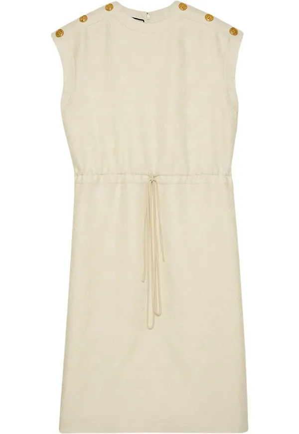 Gucci midiklänning - Neutral