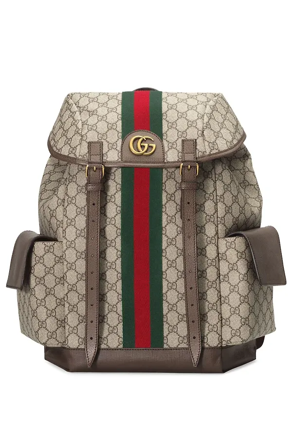 Gucci monogrammönstrad ryggsäck - Neutral