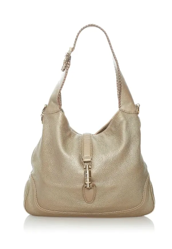 Gucci New Jackie Leather Satchel