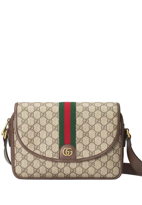 Gucci Ophidia GG axelremsväska - Neutral