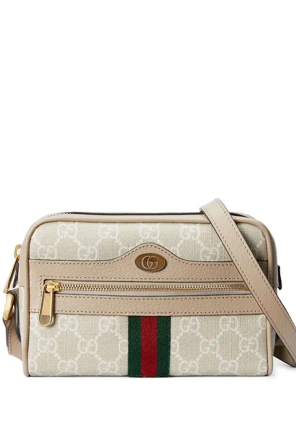 Gucci Ophidia GG liten väska - Neutral