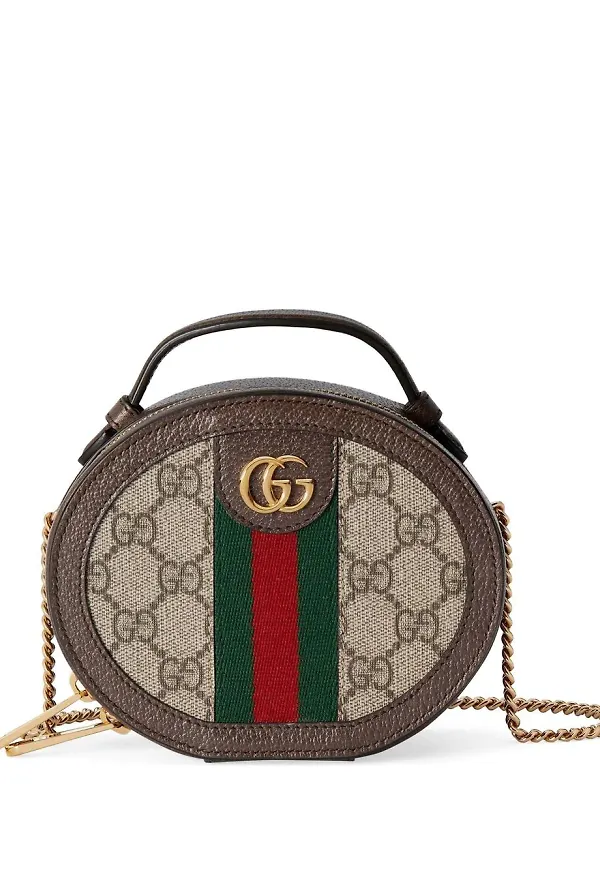 Gucci Ophidia GG Supreme liten väska - Neutral
