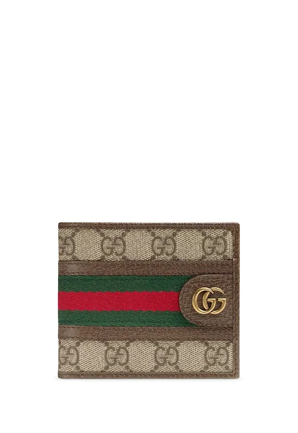 Gucci Ophidia GG vikt plånbok - Brun