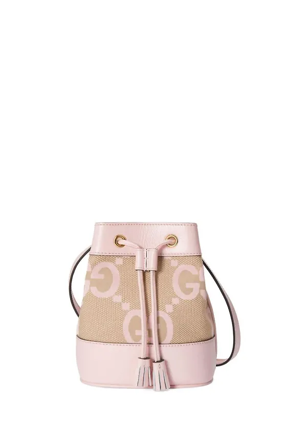 Gucci Ophidia Jumbo GG bucketbag - Rosa