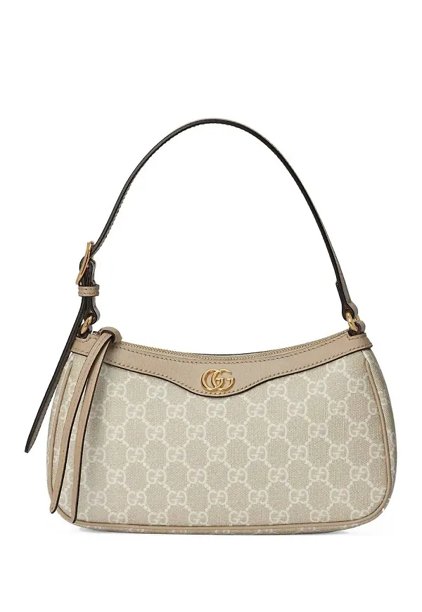 Gucci Ophidia liten axelväska - Neutral