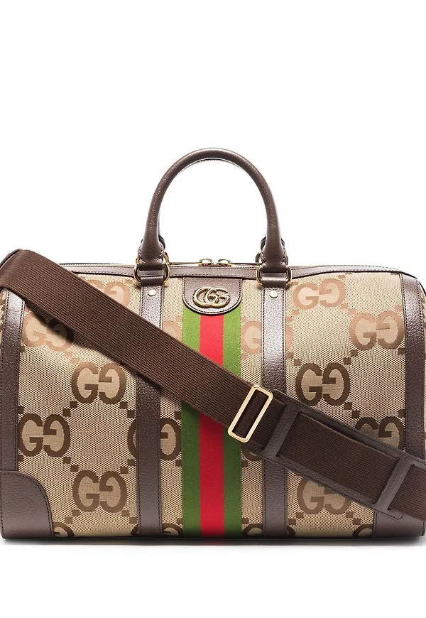 Gucci Ophidia weekendväska - Brun