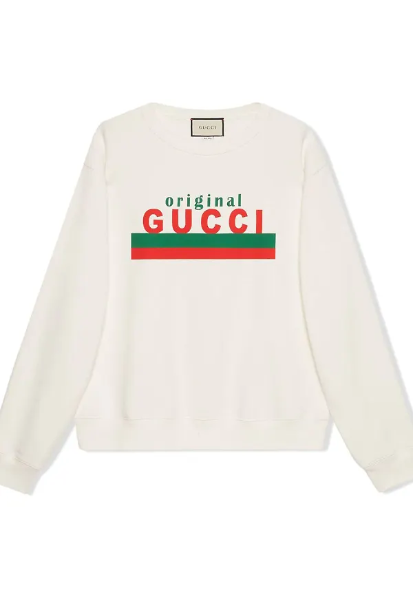 Gucci Original Gucci sweatshirt - Vit