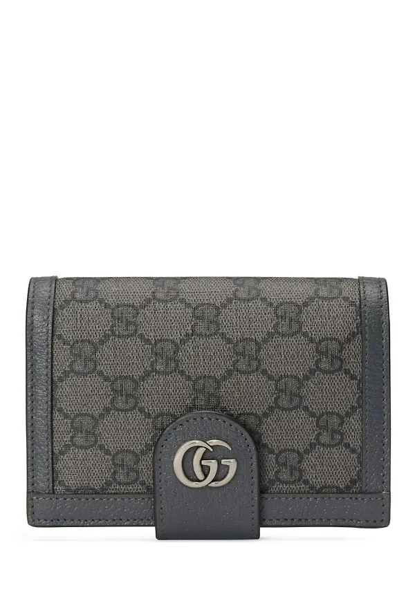 Gucci passfodral med monogram - Grå