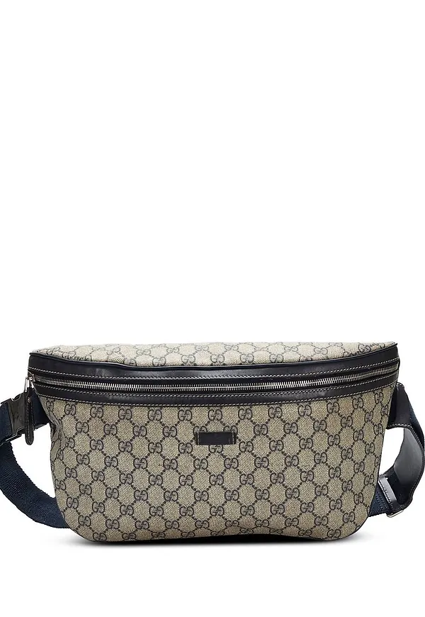 Gucci Pre-Owned GG Supreme midjeväska - Brun