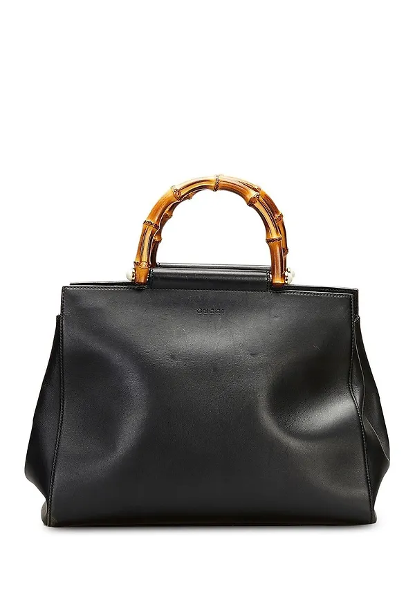 Gucci Pre-Owned Nymphaea satchel - Svart