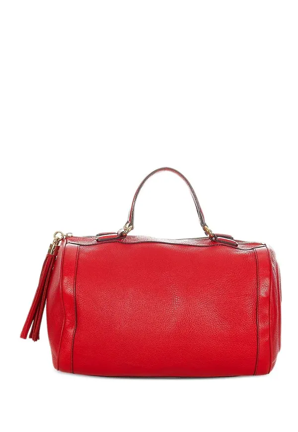 Gucci Pre-Owned Soho Boston väska - Röd