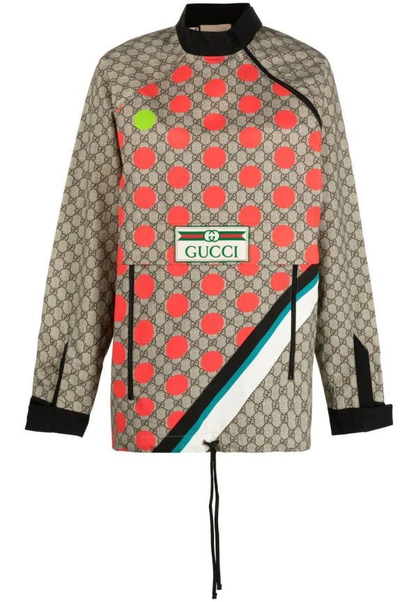 Gucci pullover-jacka med monogram - Neutral