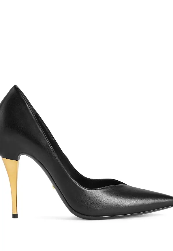 Gucci pumps med spetsig tå - Svart