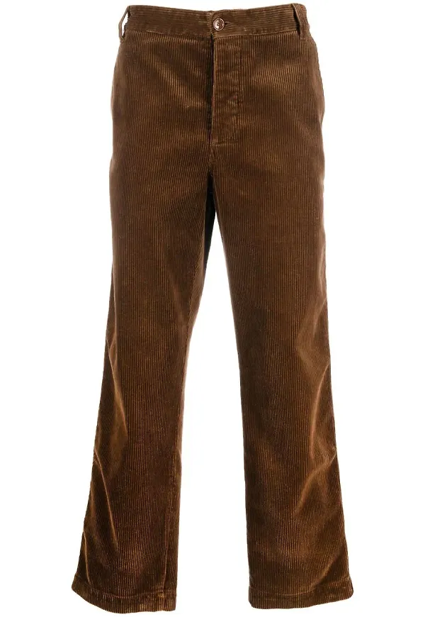 Gucci raka manchesterbyxor - Brun