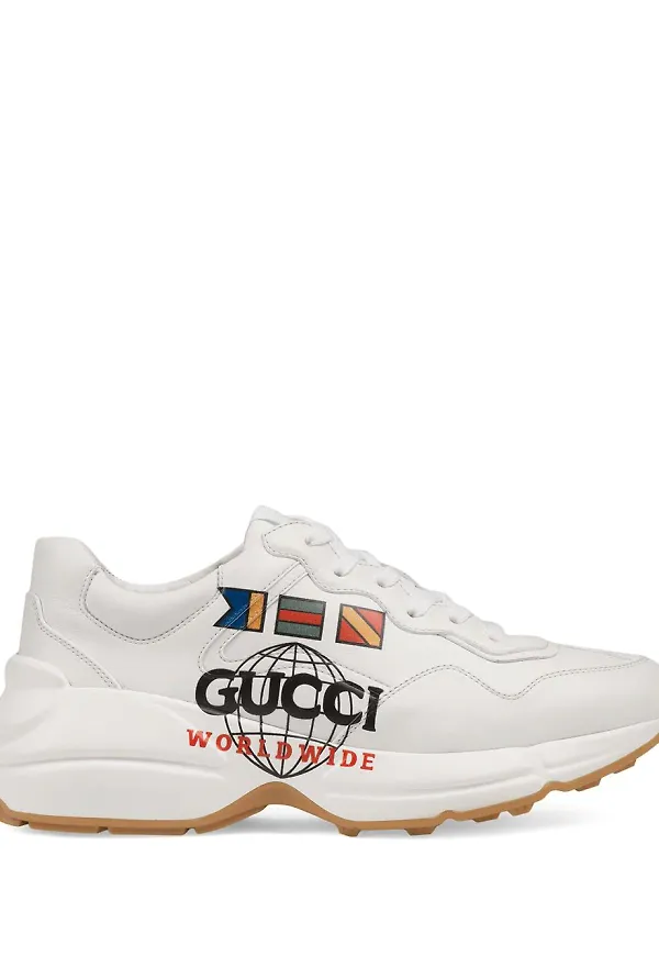 Gucci Rhyton Worldwide sneakers - Vit