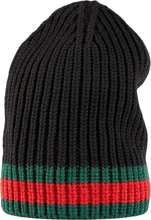 Gucci ribbad mössa - Svart