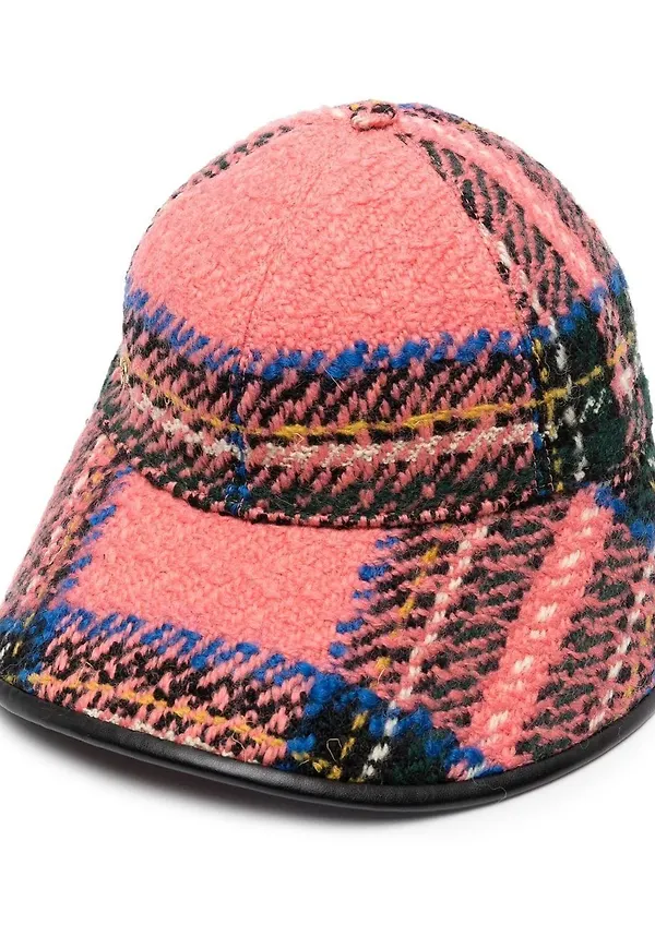 Gucci rutig fiskehatt - Svart