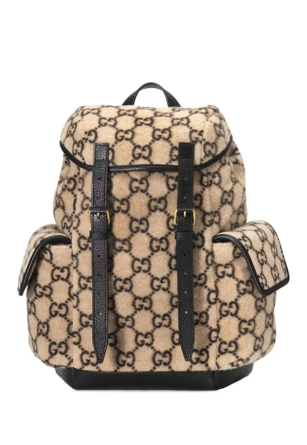 Gucci ryggsäck med monogram - Neutral