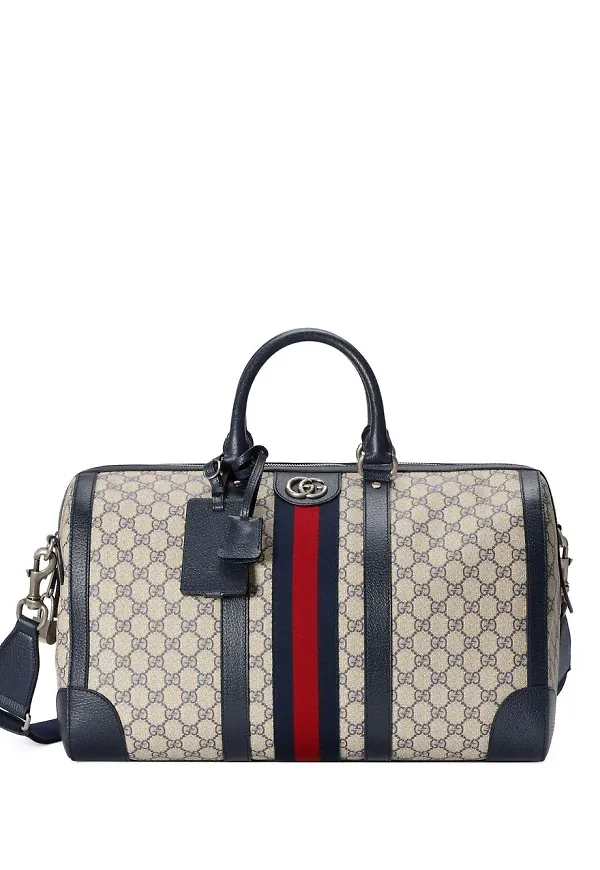 Gucci Savoy mellanstor duffelväska - Blå
