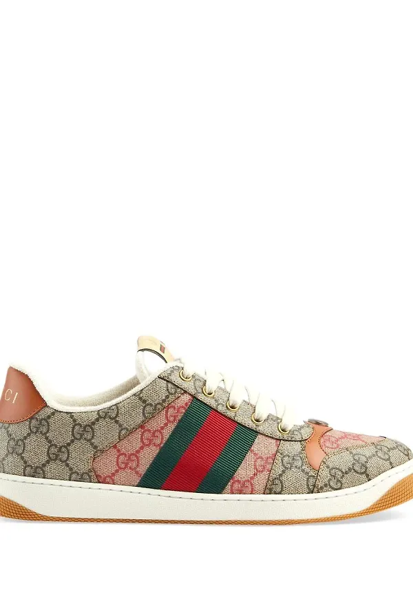 Gucci Screener låga sneakers - Neutral